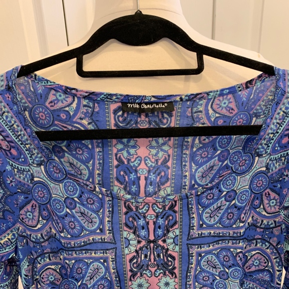 Multicolor Bodycon Dress - EUC - Large - Picture 2 of 4